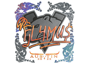 Sticker | FL4MUS (Holo) | Austin 2025