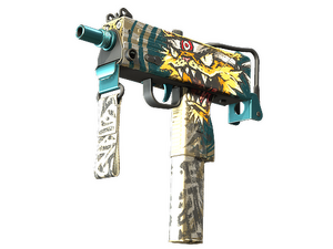 StatTrak™ MAC-10 | Cat Fight (Factory New)