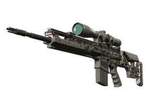 StatTrak™ SCAR-20 | Caged (Well-Worn)