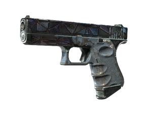 Glock-18 | Mirror Mosaic (Battle-Scarred)