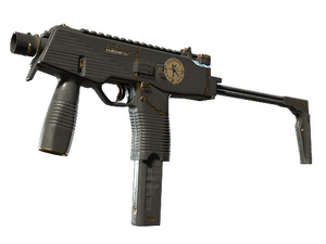 MP9 | Broken Record (Battle-Scarred)