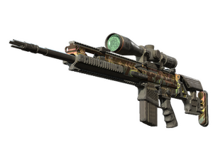 StatTrak™ SCAR-20 | Caged (Battle-Scarred)