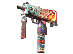 Souvenir MAC-10 | Derailment (Well-Worn)