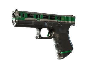 Souvenir Glock-18 | Green Line (Well-Worn)
