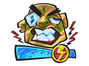 Sticker | Overloaded (Glitter)