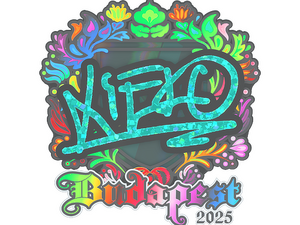 Sticker | xiELO (Holo) | Budapest 2025