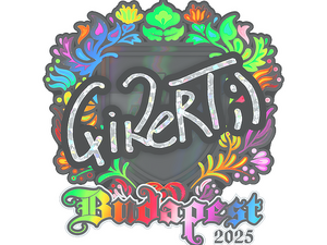 Sticker | qikert (Holo) | Budapest 2025