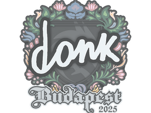 Sticker | donk | Budapest 2025