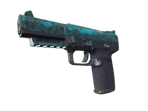 Souvenir Five-SeveN | Midnight Paintover (Well-Worn)