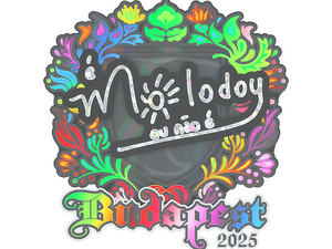 Sticker | molodoy (Holo) | Budapest 2025