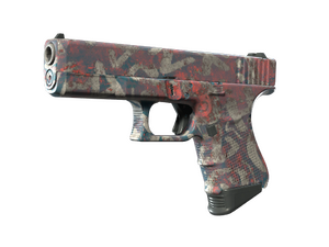 Souvenir Glock-18 | Teal Graf (Minimal Wear)