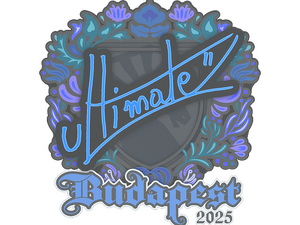 Sticker | ultimate | Budapest 2025