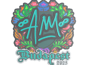 Sticker | AW (Embroidered) | Budapest 2025