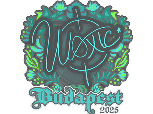 Sticker | woxic | Budapest 2025