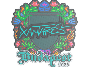 Sticker | XANTARES (Embroidered) | Budapest 2025