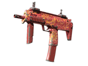 MP7 | Coral Paisley (Well-Worn)