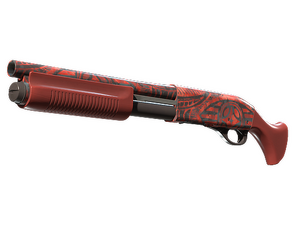 Sawed-Off | Crimson Batik (Minimal Wear)