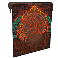 YearoftheHorseGarageDoor