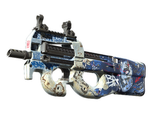 P90 | Deathgaze (Battle-Scarred)