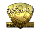 Sticker | autimatic (Gold) | Krakow 2017
