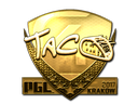 Sticker | TACO (Gold) | Krakow 2017