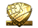 Sticker | apEX (Gold) | Krakow 2017