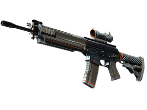 StatTrak™ SG 553 | Phantom (Battle-Scarred)