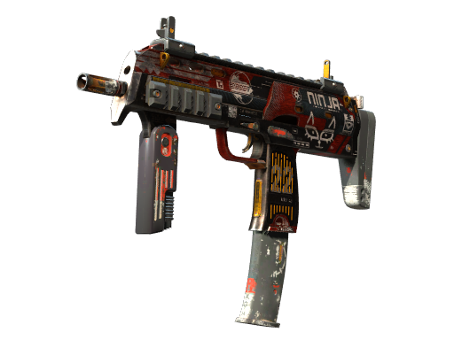 StatTrak™MP7|Bloodsport(Battle-Scarred)