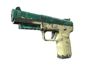 Souvenir Five-SeveN | Coolant (Well-Worn)