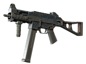 Souvenir UMP-45 | Facility Dark (Battle-Scarred)