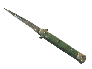 ★ StatTrak™ Stiletto Knife | Forest DDPAT (Battle-Scarred)