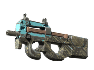 Souvenir P90 | Facility Negative (Well-Worn)