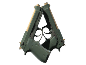 Dual Berettas | Contractor (Field-Tested)