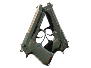 Dual Berettas | Contractor (Battle-Scarred)