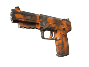 Five-SeveN | Orange Peel (Well-Worn)