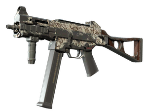 UMP-45 | Gunsmoke (Battle-Scarred)