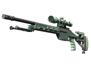 Souvenir SSG 08 | Blue Spruce (Battle-Scarred)