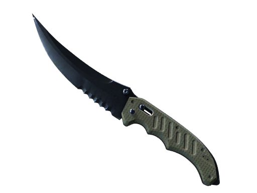 ★FlipKnife|BlueSteel(Well-Worn)