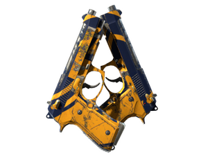 StatTrak™ Dual Berettas | Marina (Field-Tested)
