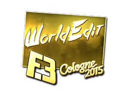 WorldEdit (Gold) | Cologne 2015