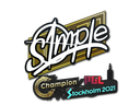 s1mple | Stockholm 2021