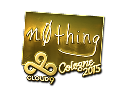 n0thing (Gold) | Cologne 2015
