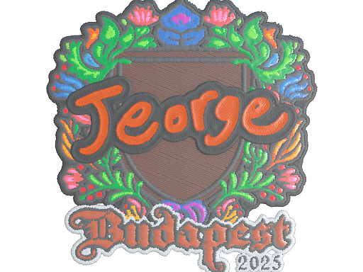 jeorge (Embroidered) | Budapest 2025