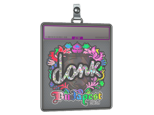 Sticker Slab: donk (Holo) | Budapest 2025